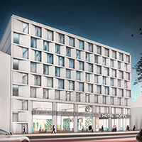 das von der Logos Gruppe in Bochum geplante City Hotel