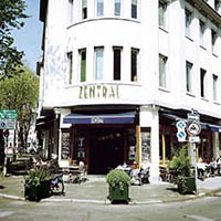 Terrasse des Caffe Zentral