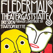 logos Gruppe Lokal Fledermaus in der Dresdener Staatsoperette